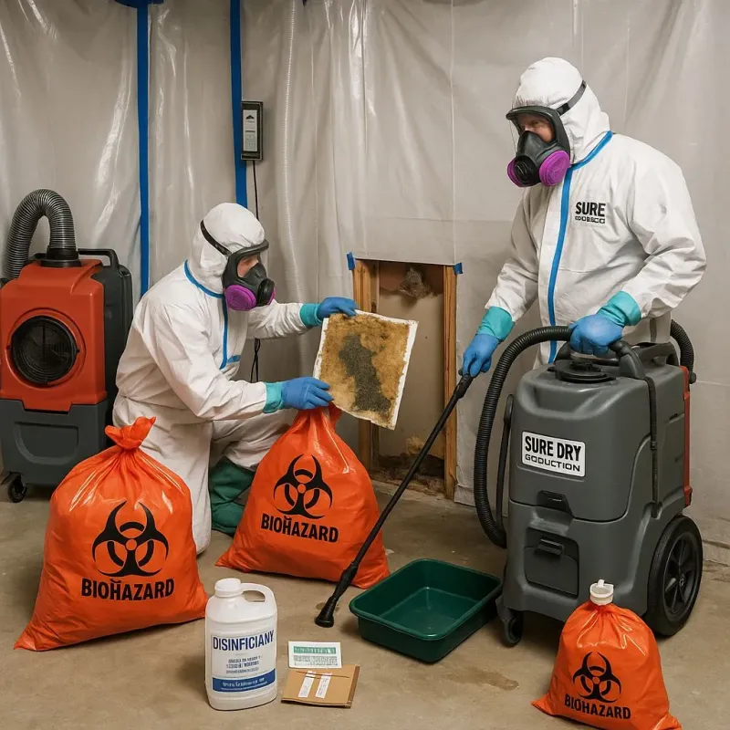 Contaminated Water Handling Protocols process in Cohasset, MA